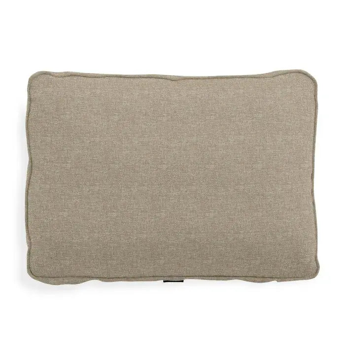Back Pillow Cover: Jute Brushed Weave - Thumbnail 2